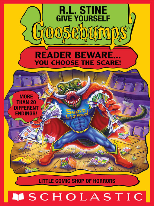 Title details for Little Comic Shop of Horrors by R. L. Stine - Available